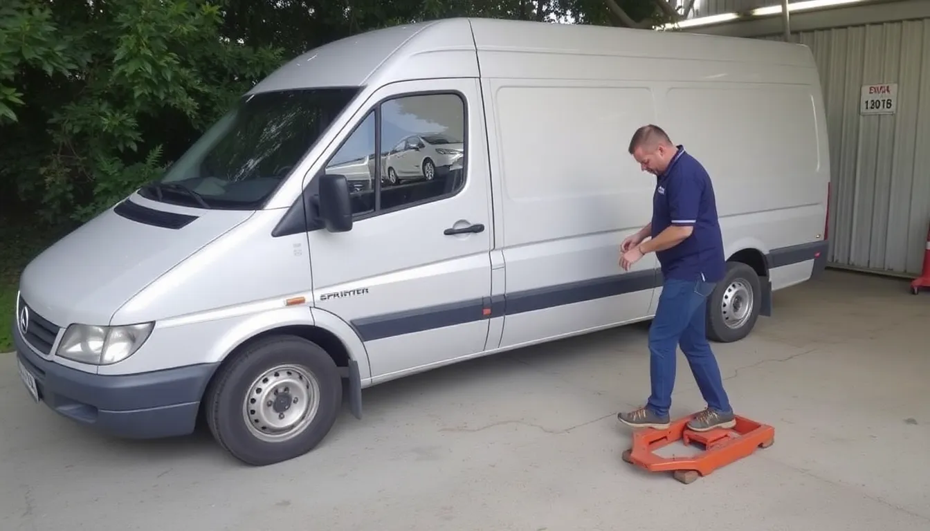 Cómo cambiar el aceite en una furgoneta Sprinter 2007