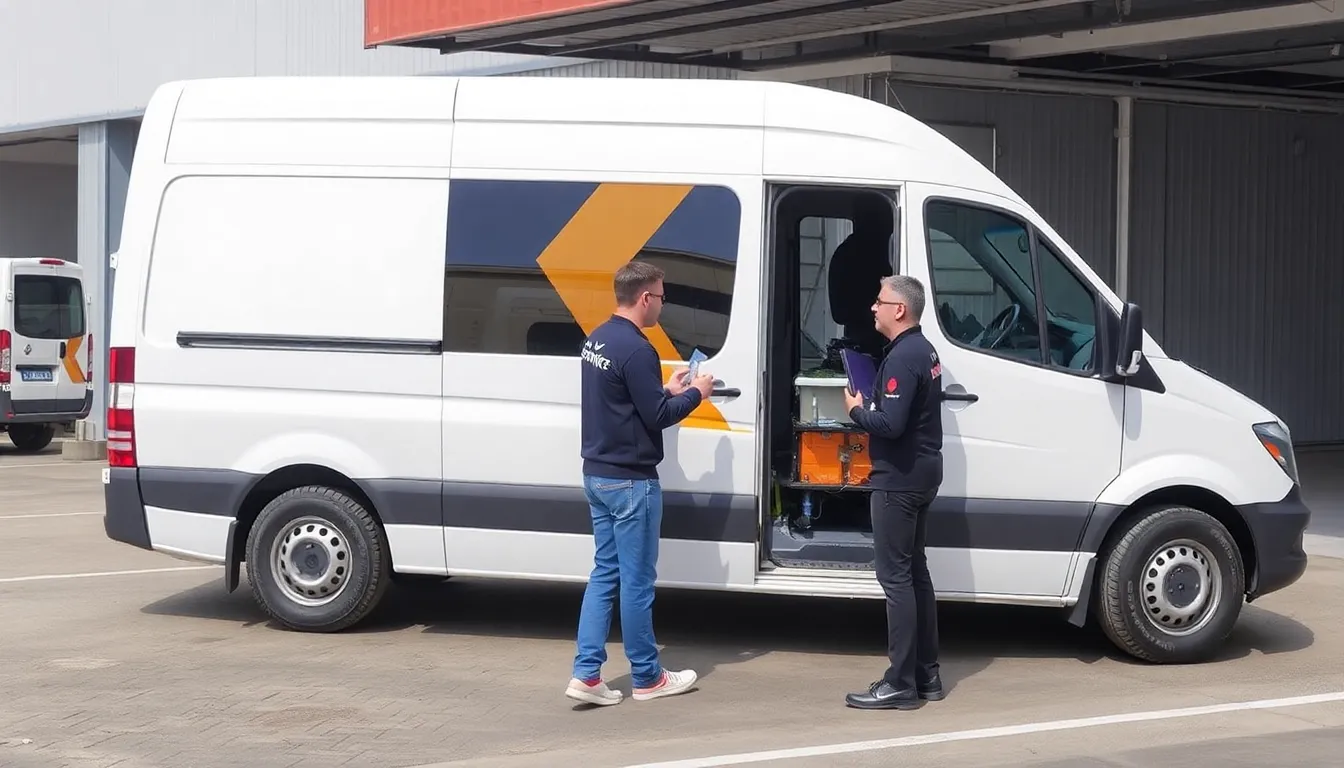 Contenido del servicio A y B de Sprinter