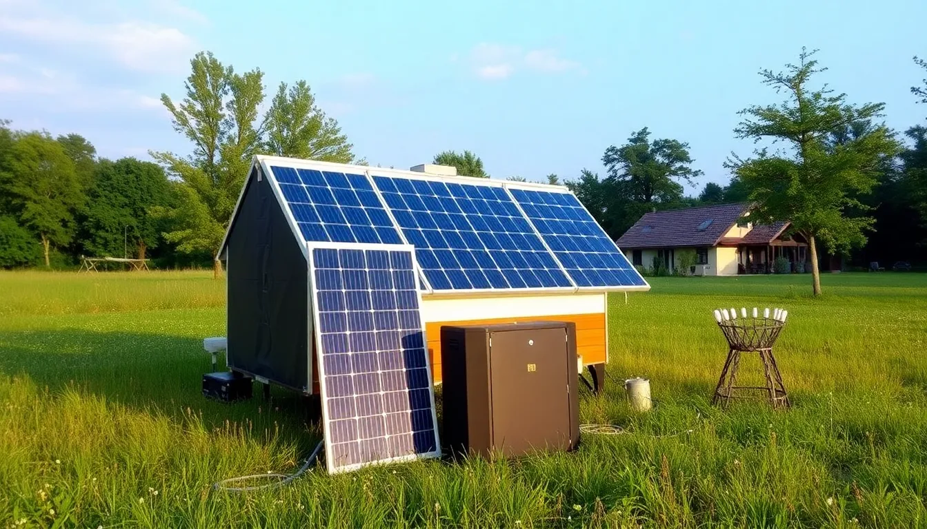 Inversor de 3000W para kit solar de camper de 400 a 1200W