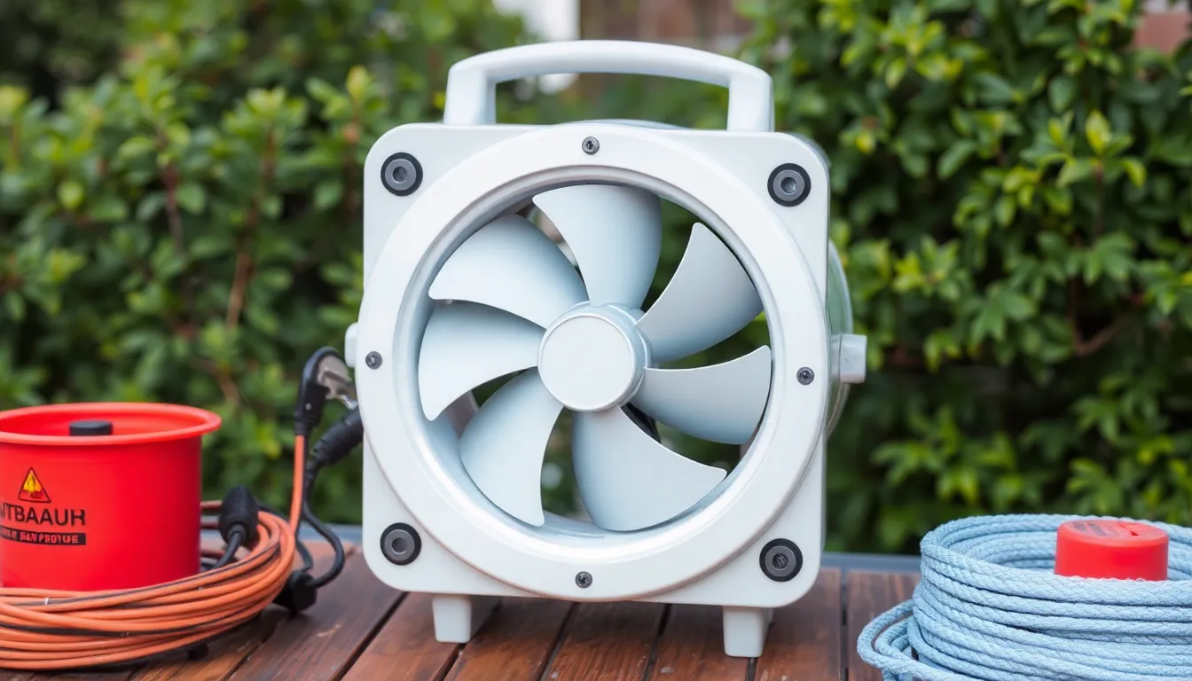 Precio de un ventilador móvil, marino o de energía fuera de red